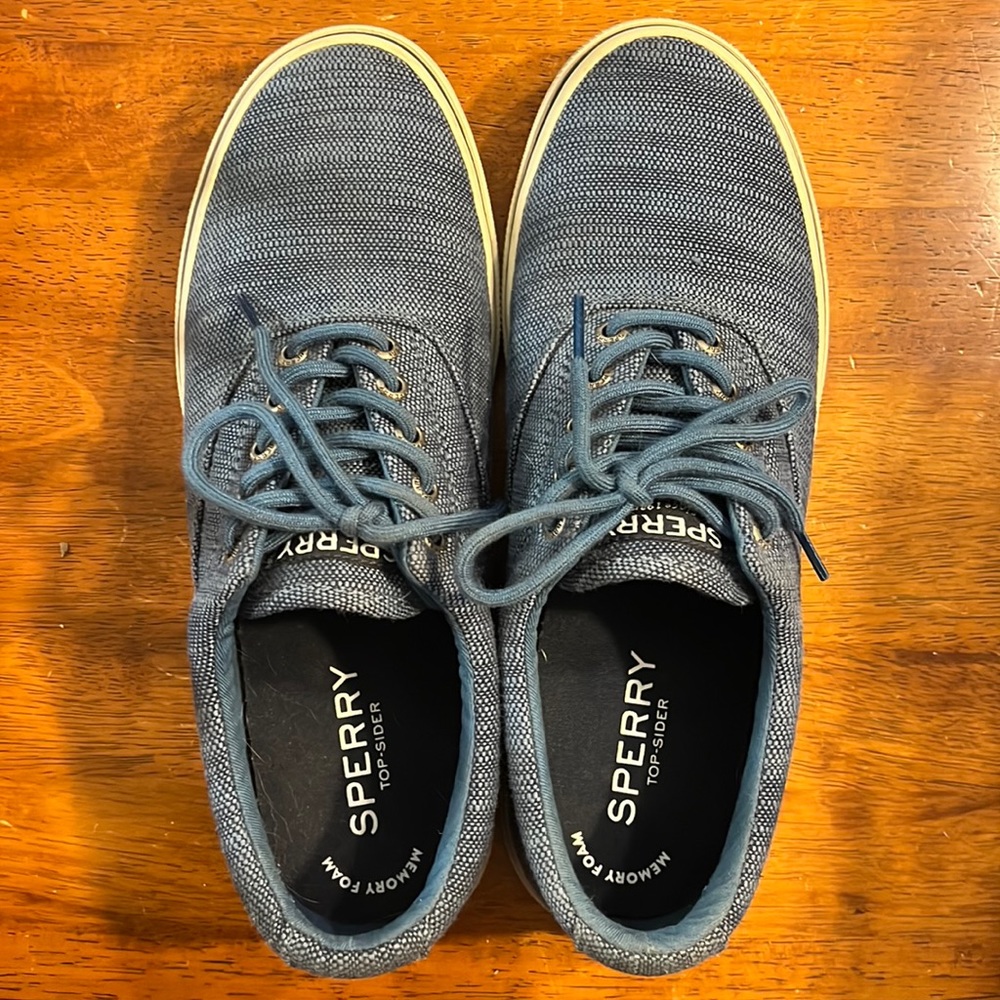 🌟Men’s Sperry Top-Sider Casual Canvas Sneaker 9.5